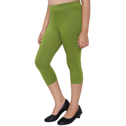 Robinbosky Premium Girls Capri Cotton Leggings