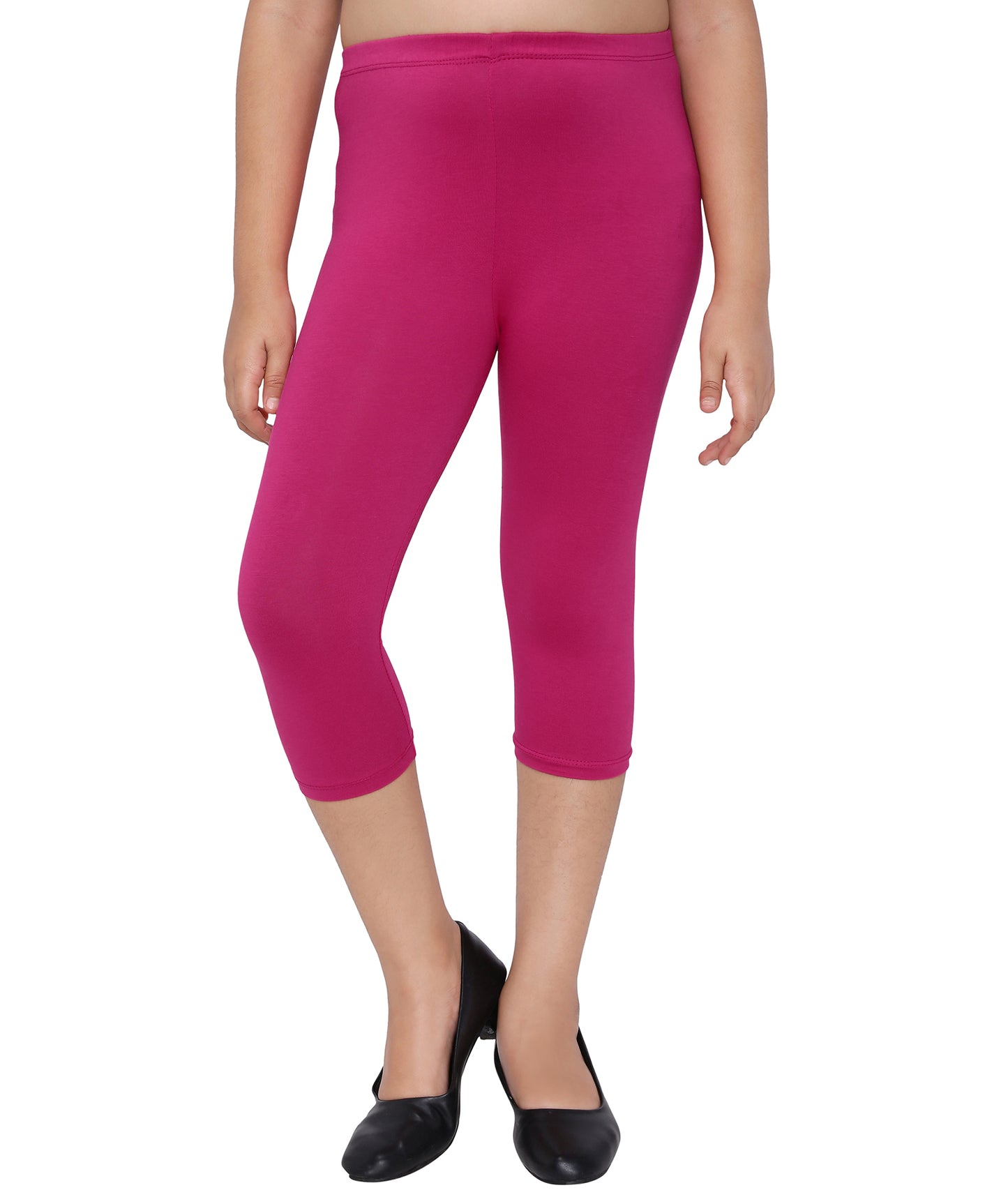 Robinbosky Premium Girls Capri Cotton Leggings