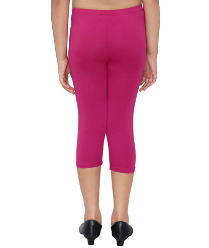 Robinbosky Premium Girls Capri Cotton Leggings