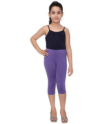 Robinbosky Premium Girls Capri Cotton Leggings