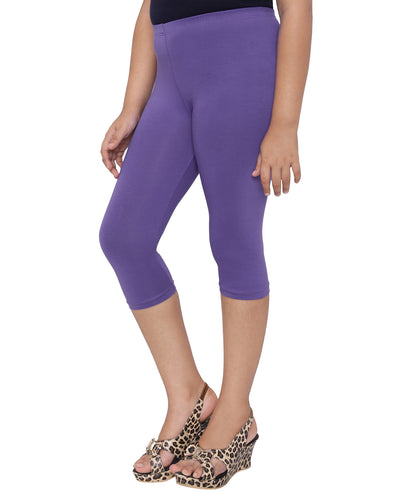 Robinbosky Premium Girls Capri Cotton Leggings