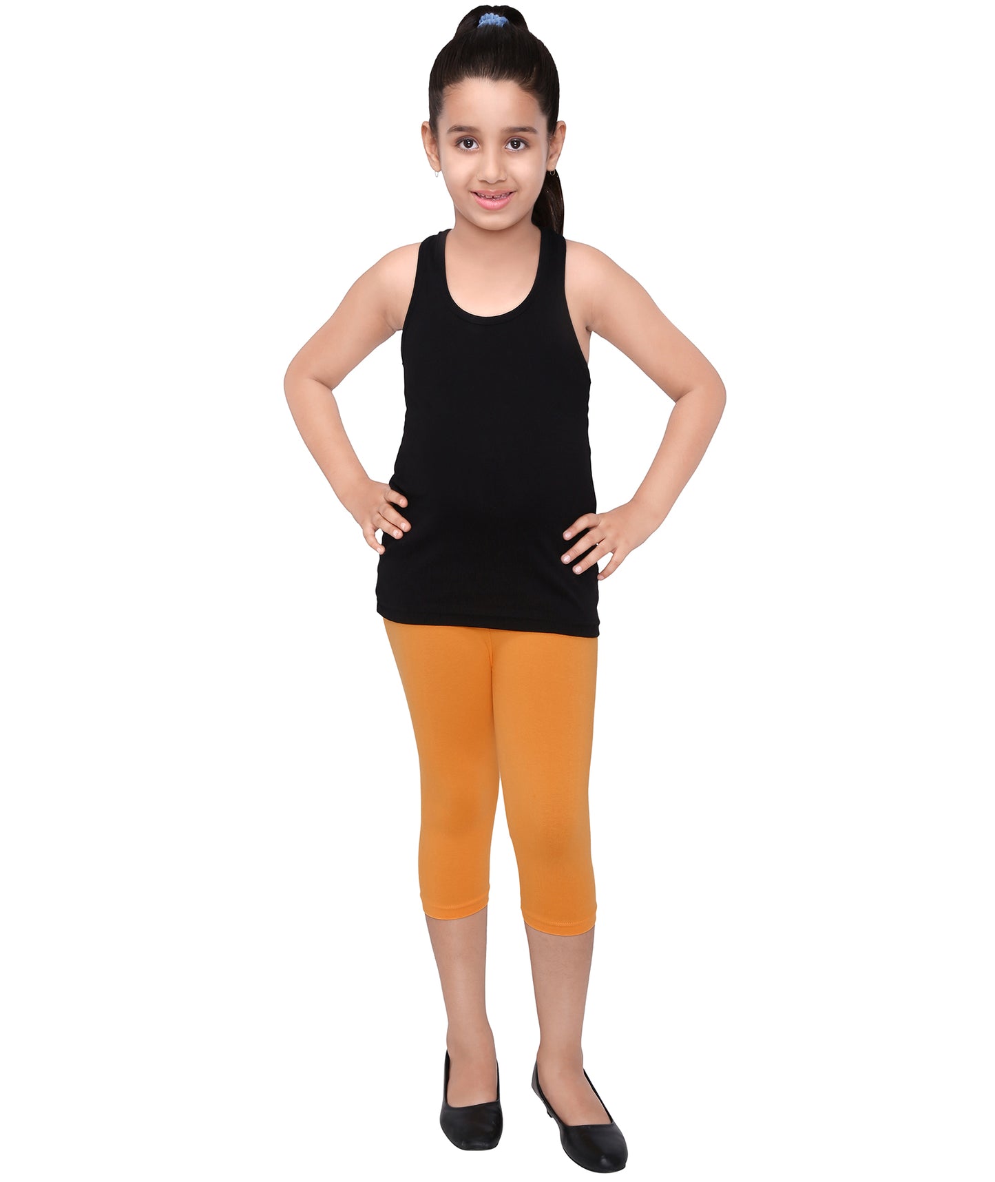 Robinbosky Premium Girls Capri Cotton Leggings