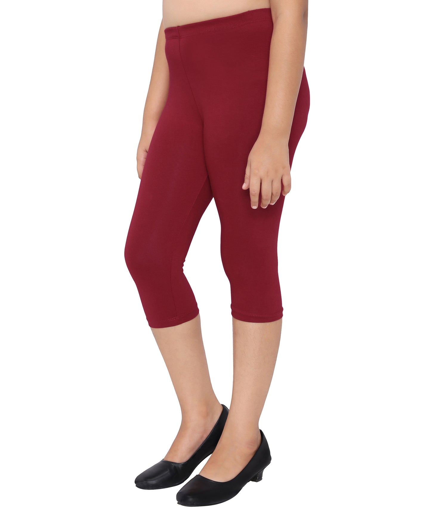 Robinbosky Premium Girls Capri Cotton Leggings