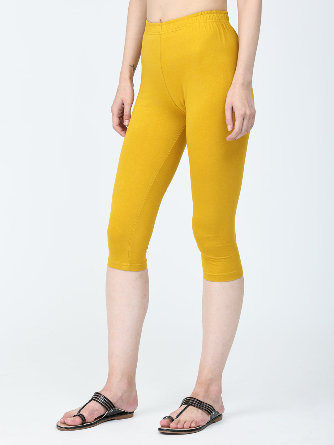 Robinbosky Premium Women Capri Cotton Leggings