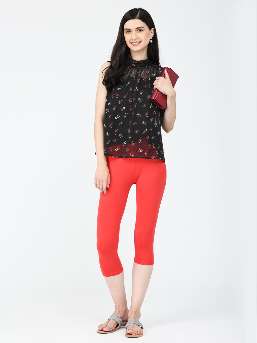 Robinbosky Premium Women Capri Cotton Leggings