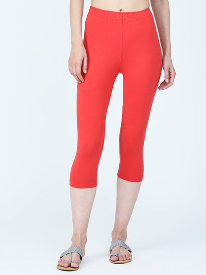 Robinbosky Premium Women Capri Cotton Leggings