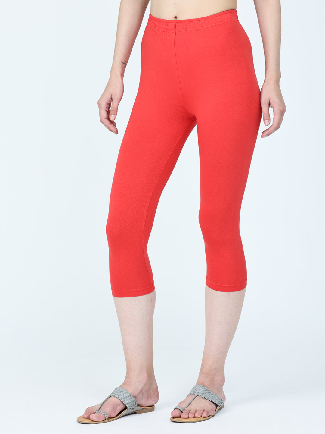 Robinbosky Premium Women Capri Cotton Leggings