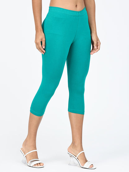 Robinbosky Premium Women Capri Cotton Leggings