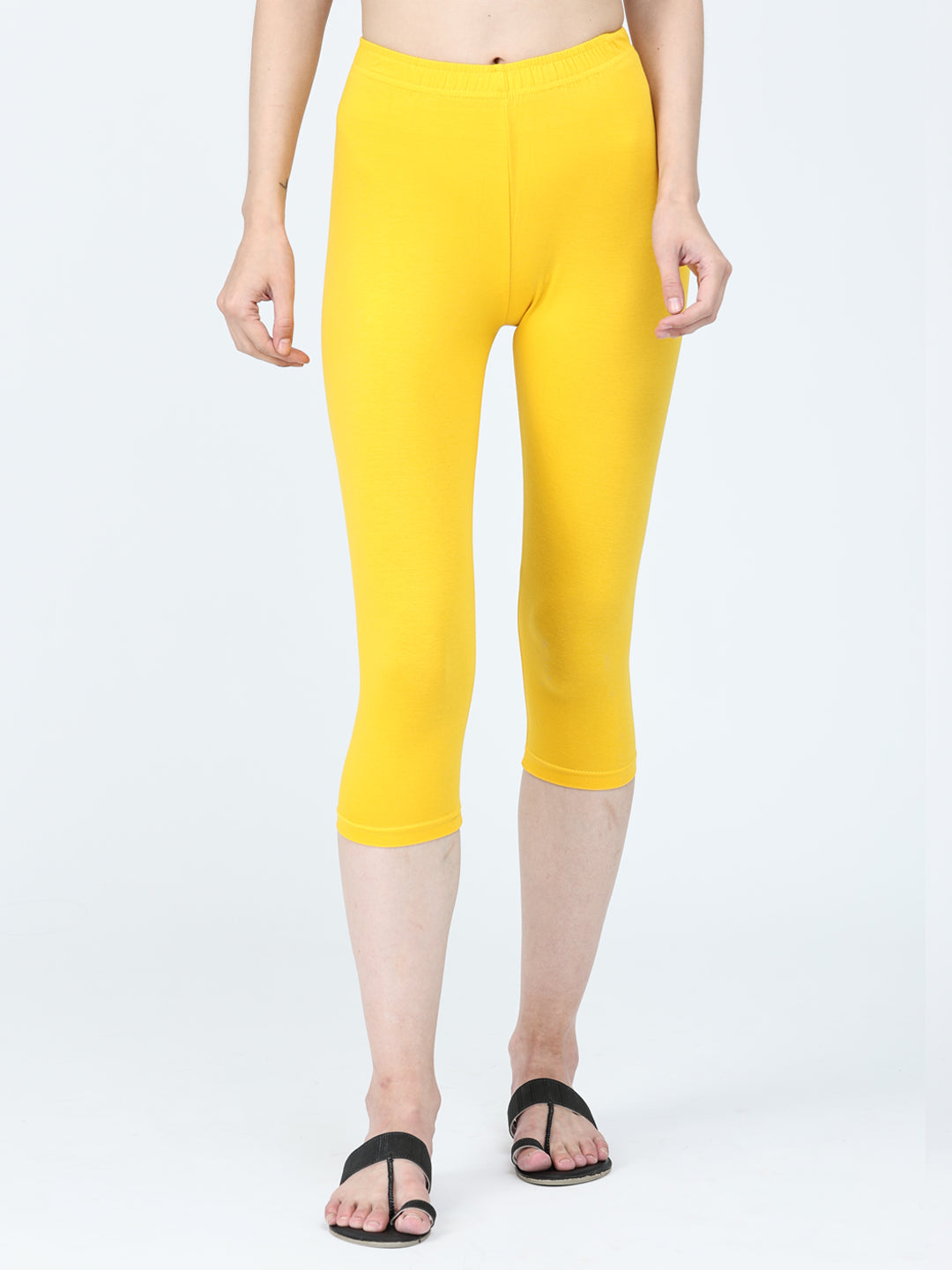 Robinbosky Premium Women Capri Cotton Leggings
