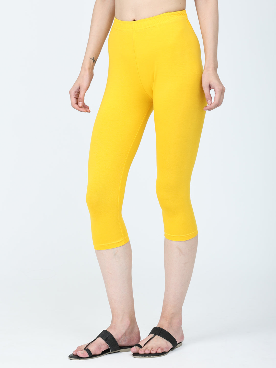 Robinbosky Premium Women Capri Cotton Leggings