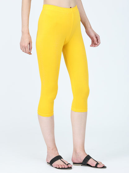 Robinbosky Premium Women Capri Cotton Leggings