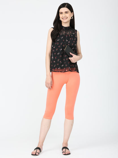 Robinbosky Premium Women Capri Cotton Leggings