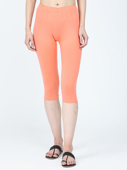 Robinbosky Premium Women Capri Cotton Leggings