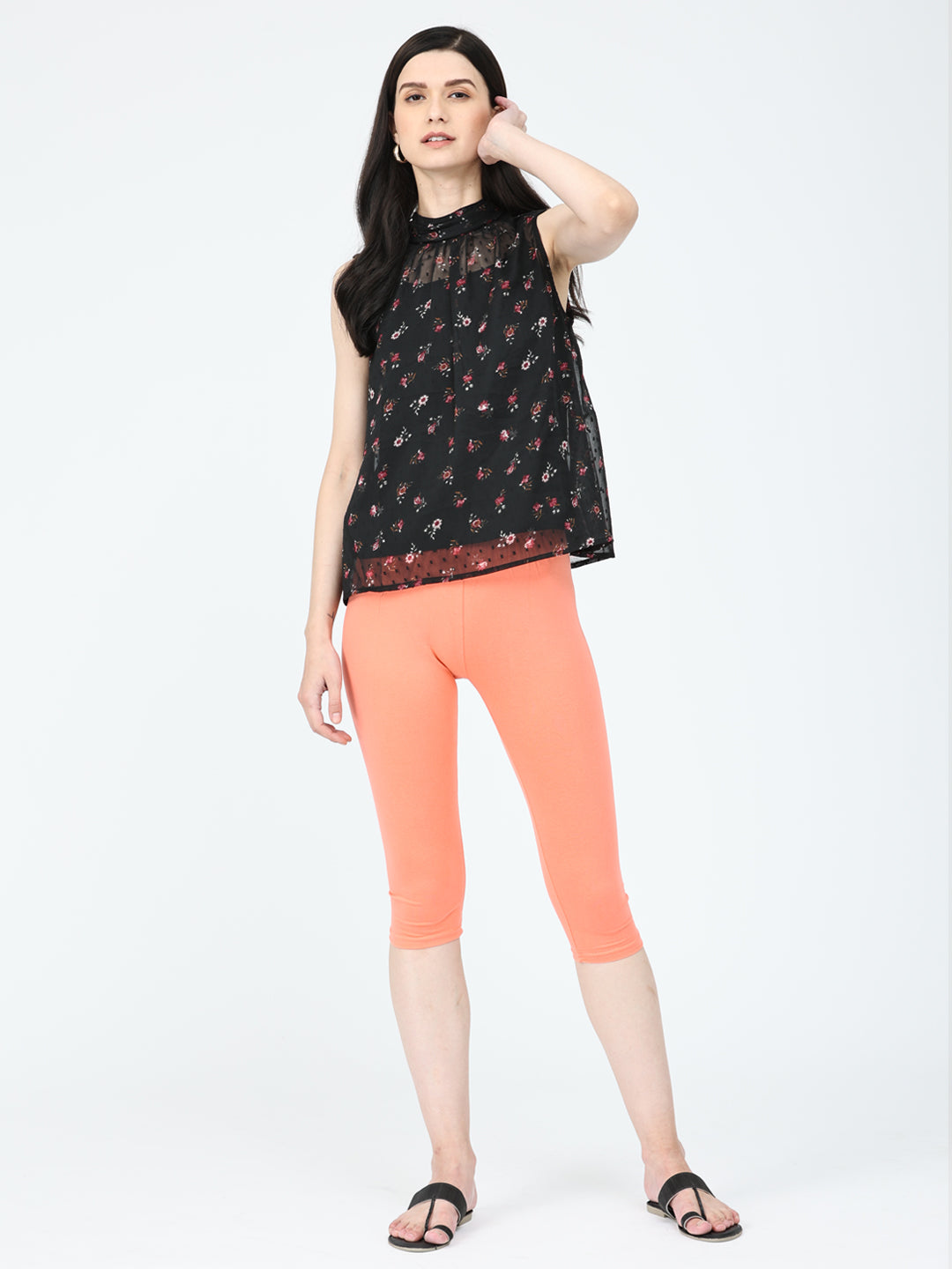 Robinbosky Premium Women Capri Cotton Leggings