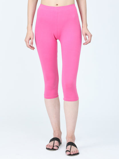 Robinbosky Premium Women Capri Cotton Leggings