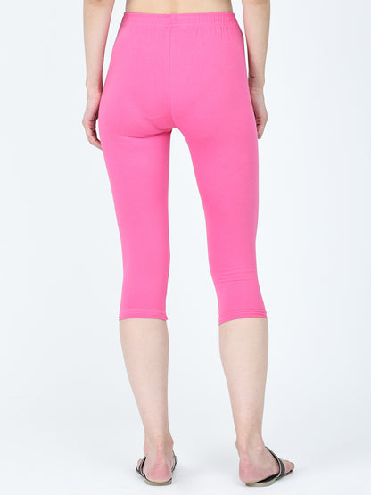 Robinbosky Premium Women Capri Cotton Leggings