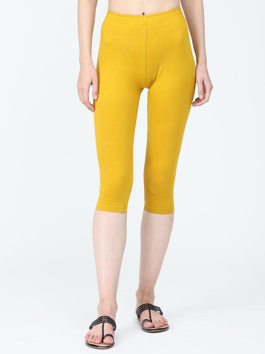Robinbosky Premium Women Capri Cotton Leggings