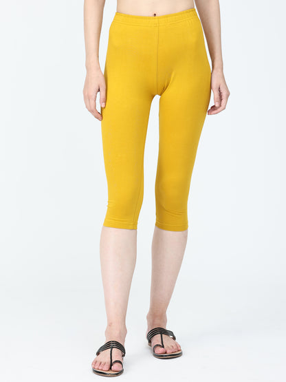 Robinbosky Premium Women Capri Cotton Leggings