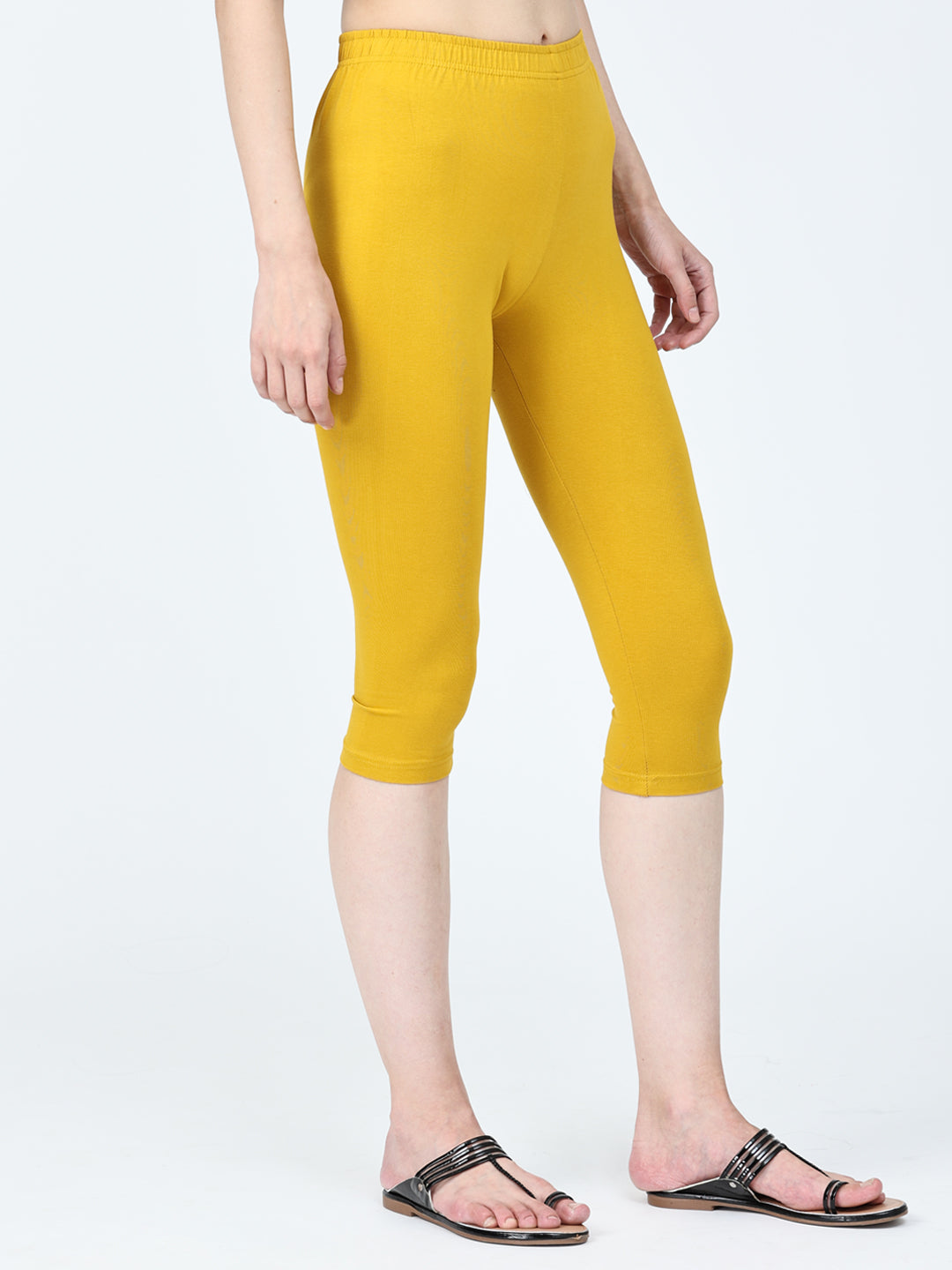 Robinbosky Premium Women Capri Cotton Leggings