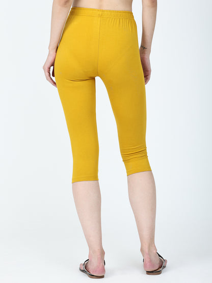 Robinbosky Premium Women Capri Cotton Leggings