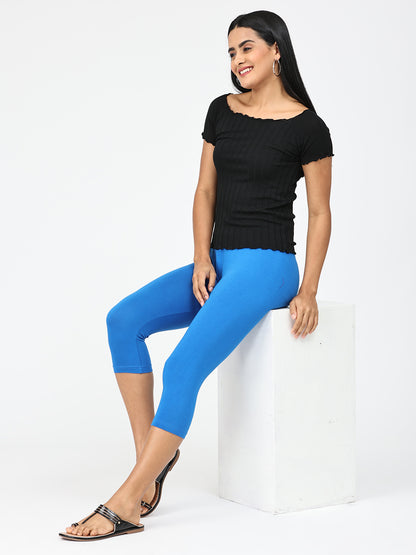 Robinbosky Premium Women Capri Cotton Leggings