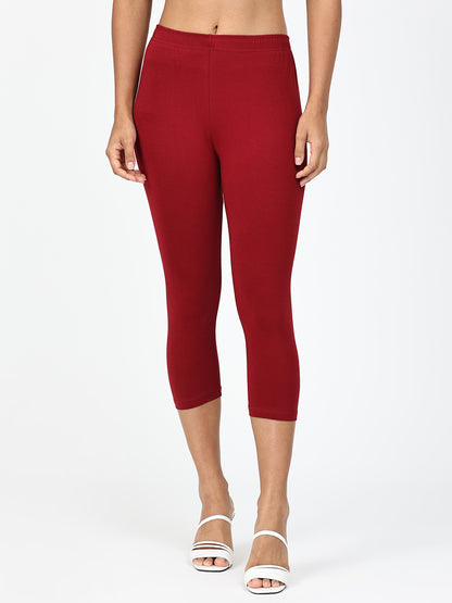 Robinbosky Premium Women Capri Cotton Leggings