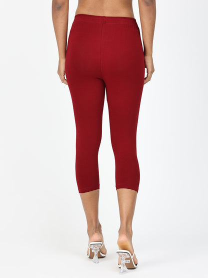 Robinbosky Premium Women Capri Cotton Leggings