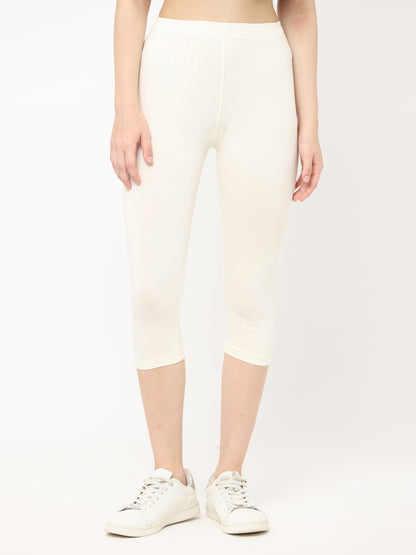 Robinbosky Premium Women Capri Cotton Leggings