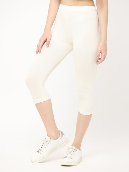Robinbosky Premium Women Capri Cotton Leggings