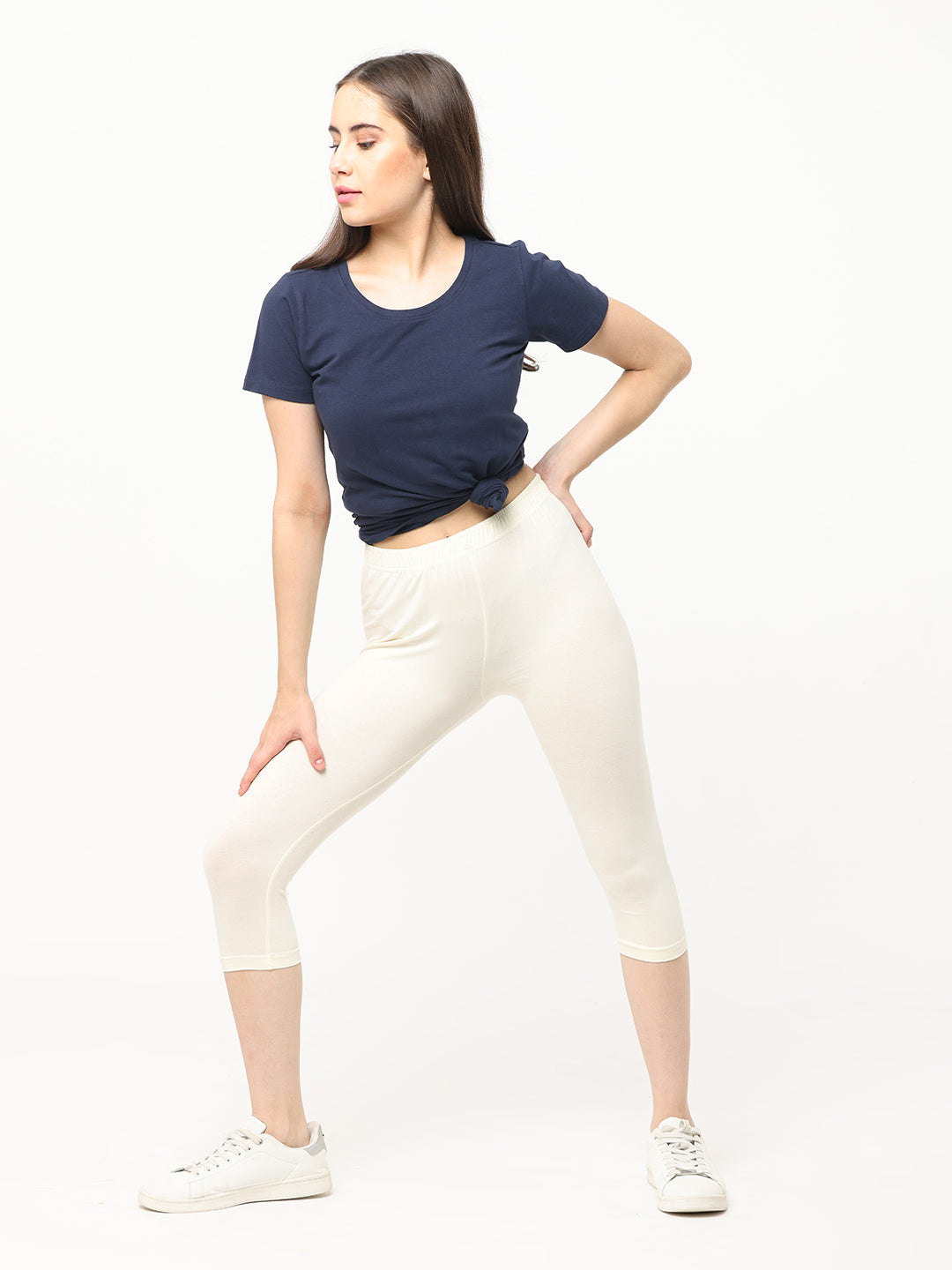 Robinbosky Premium Women Capri Cotton Leggings