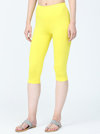 Robinbosky Premium Women Capri Cotton Leggings