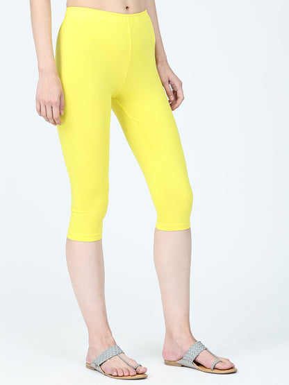 Robinbosky Premium Women Capri Cotton Leggings