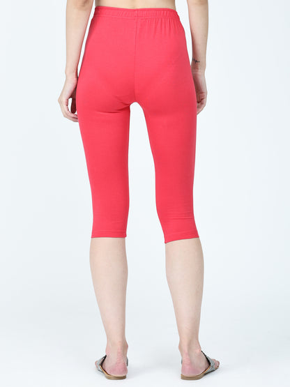 Robinbosky Premium Women Capri Cotton Leggings