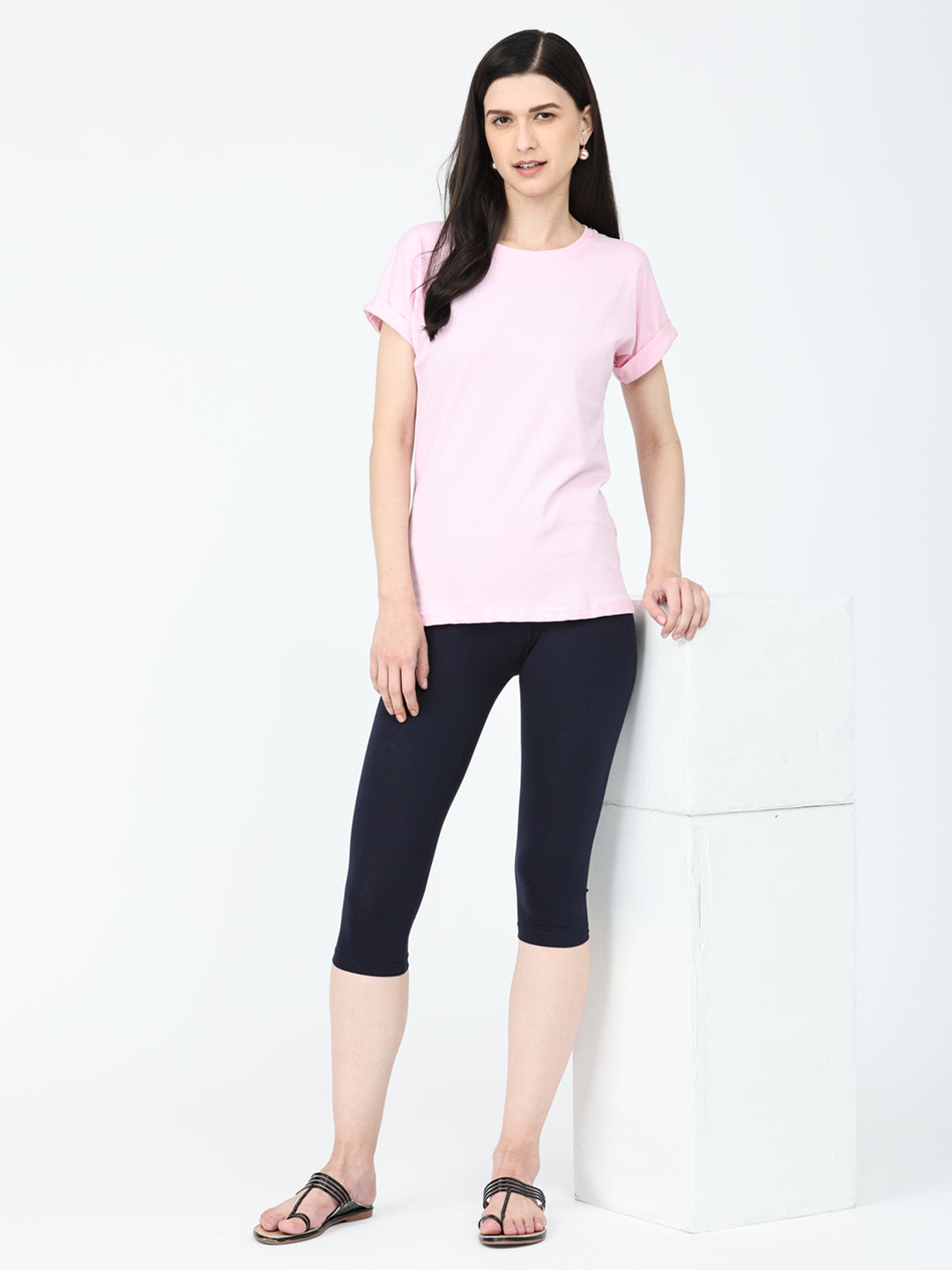 Robinbosky Premium Women Capri Cotton Leggings