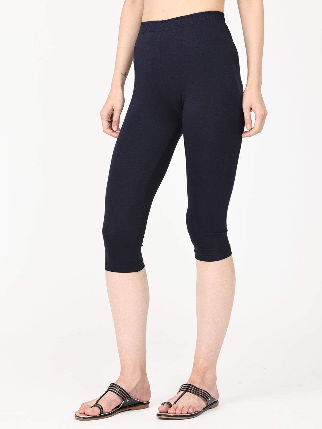 Robinbosky Premium Women Capri Cotton Leggings