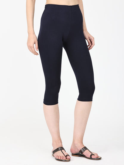 Robinbosky Premium Women Capri Cotton Leggings