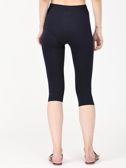Robinbosky Premium Women Capri Cotton Leggings