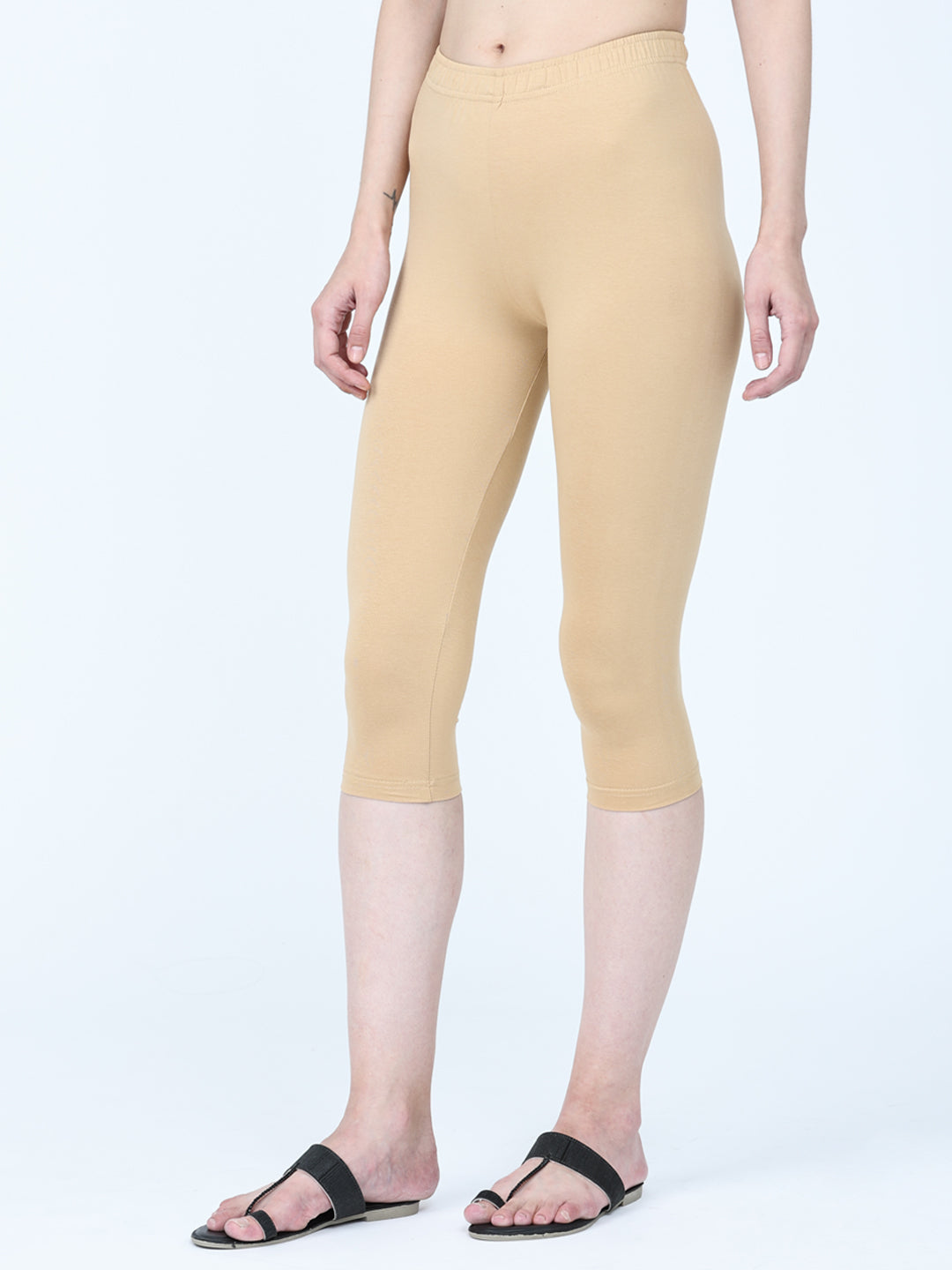Robinbosky Premium Women Capri Cotton Leggings