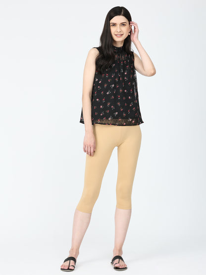 Robinbosky Premium Women Capri Cotton Leggings