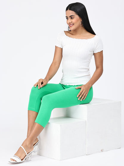 Robinbosky Premium Women Capri Cotton Leggings
