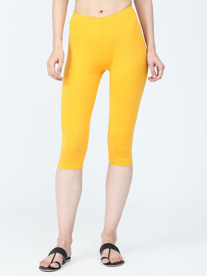 Robinbosky Premium Women Capri Cotton Leggings