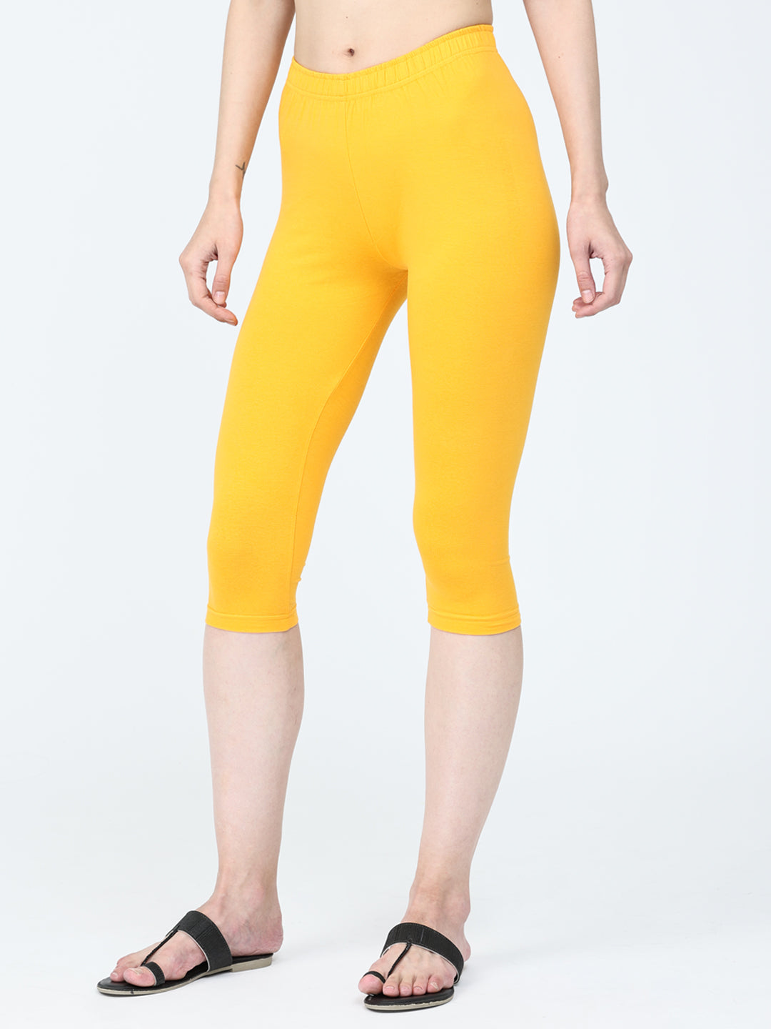 Robinbosky Premium Women Capri Cotton Leggings