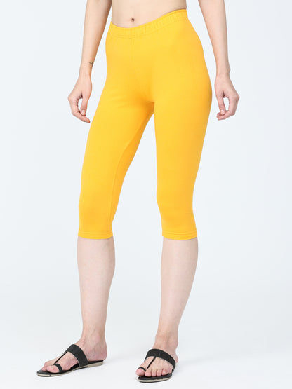 Robinbosky Premium Women Capri Cotton Leggings