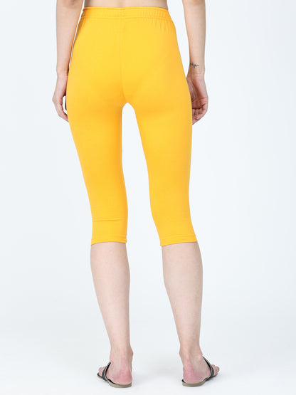 Robinbosky Premium Women Capri Cotton Leggings