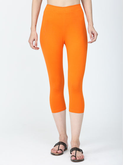 Robinbosky Premium Women Capri Cotton Leggings