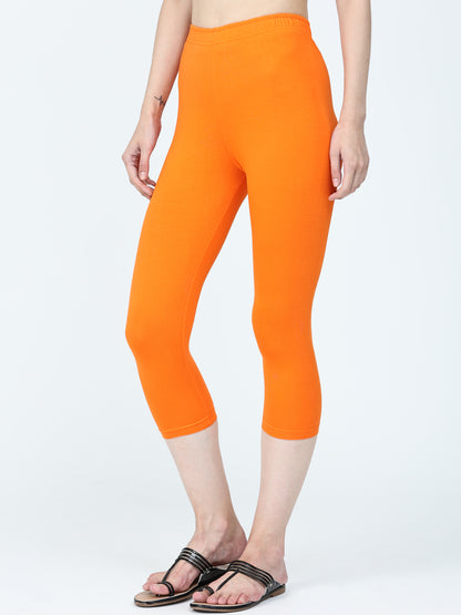 Robinbosky Premium Women Capri Cotton Leggings