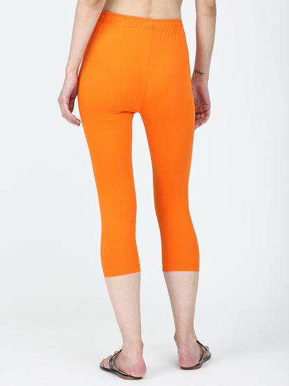 Robinbosky Premium Women Capri Cotton Leggings