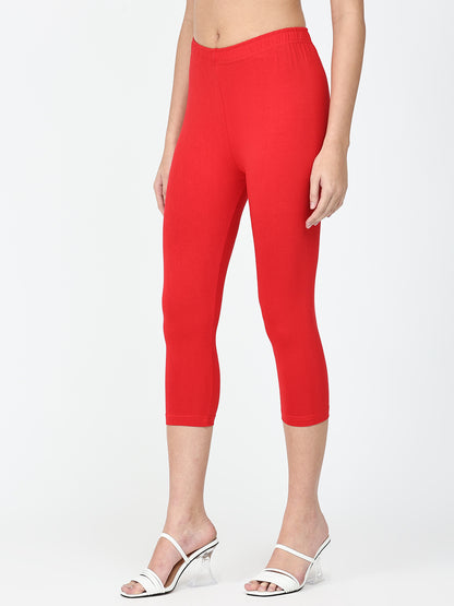 Robinbosky Premium Women Capri Cotton Leggings