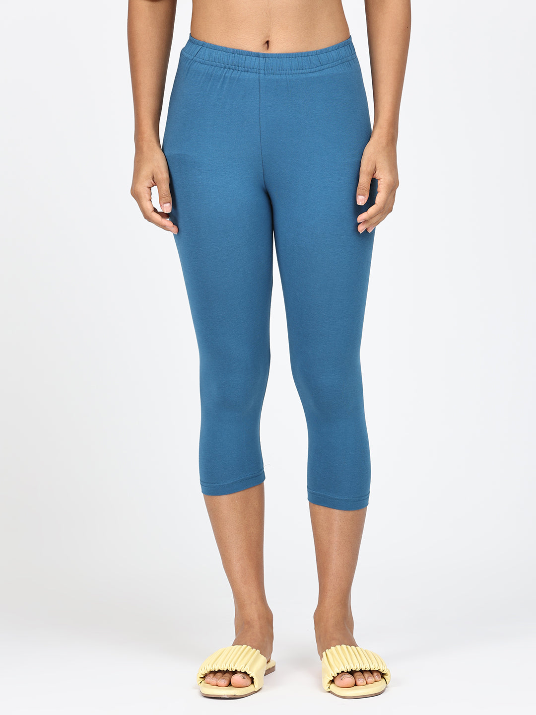 Robinbosky Premium Women Capri Cotton Leggings