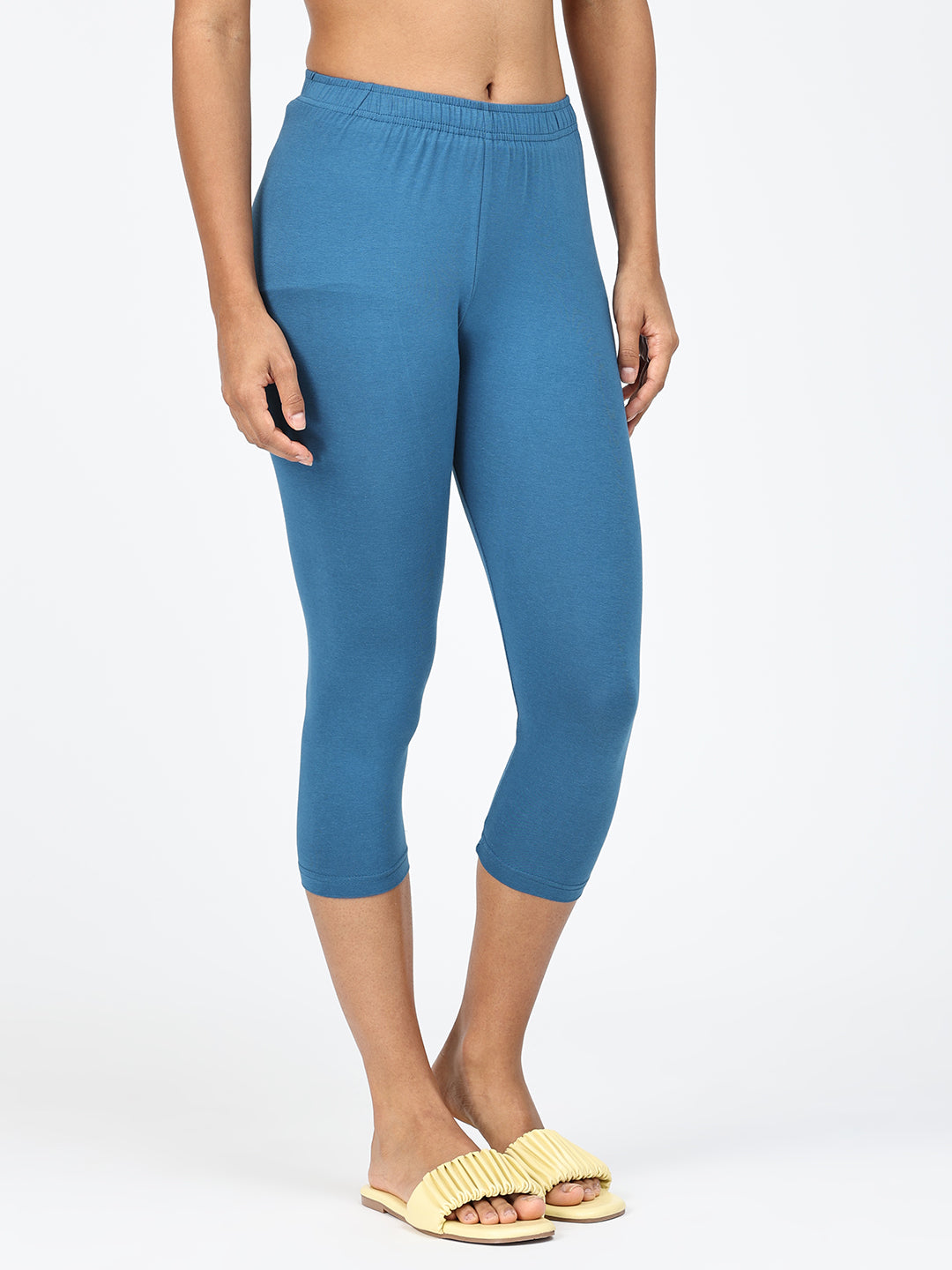 Robinbosky Premium Women Capri Cotton Leggings